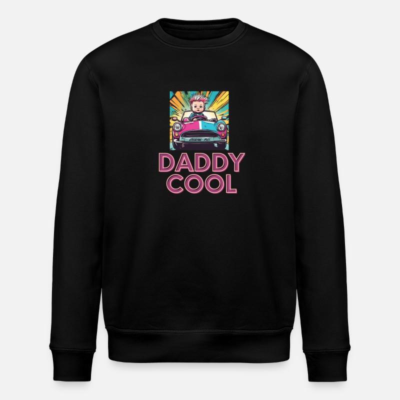 DaDdY COOL - Sweat bio ROLLER Stanley/Stella Unisexe - noir