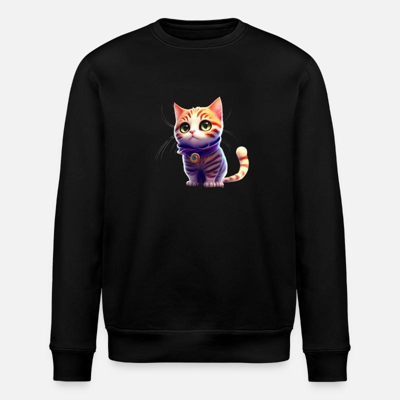 Chat - Sweat bio ROLLER Stanley/Stella Unisexe - noir