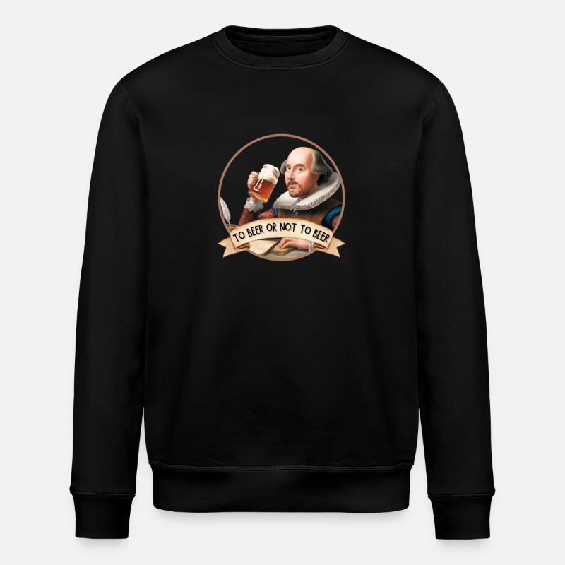 Être ou ne pas être - Sweat bio ROLLER Stanley/Stella Unisexe - noir