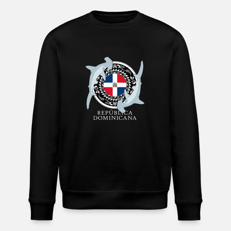Requins-marteaux République dominicaine - Sweat bio ROLLER Stanley/Stella Unisexe - noir