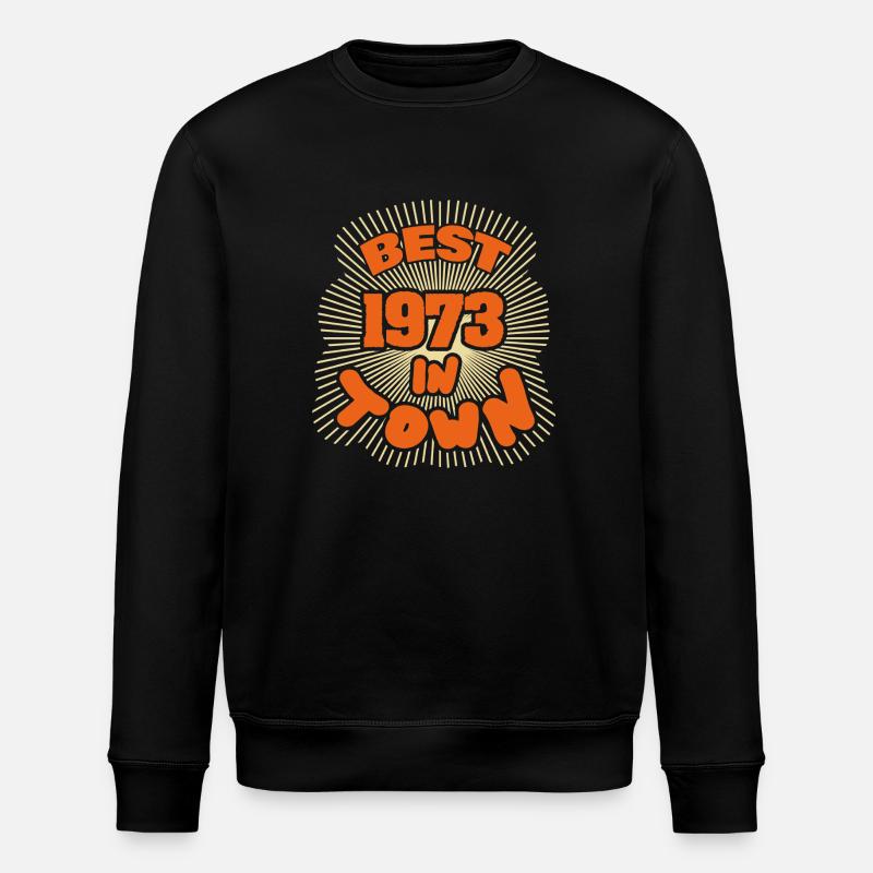 en 1973 - Sweat bio ROLLER Stanley/Stella Unisexe - noir