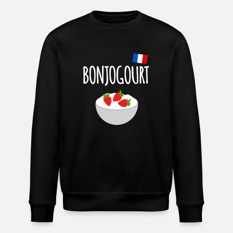 Bonjogourt - Stanley/Stella Unisex Bio-Sweatshirt ROLLER - Schwarz