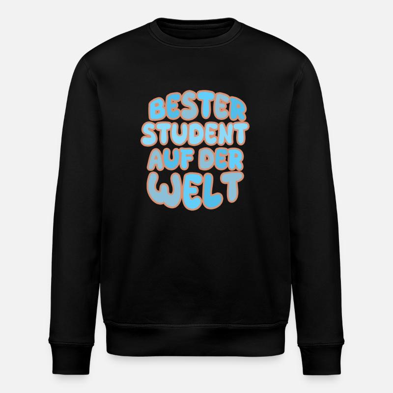 Gift for Student - Stanley/Stella ROLLER Unisex Organic Sweatshirt - black