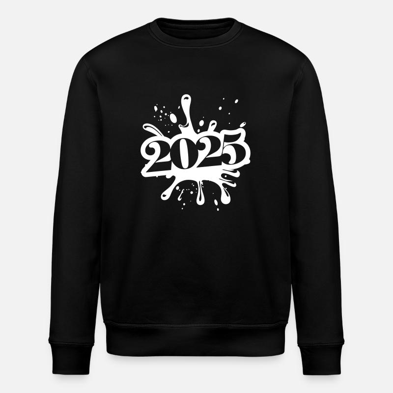 2025 klecks - Stanley/Stella Unisex Bio-Sweatshirt ROLLER - Schwarz