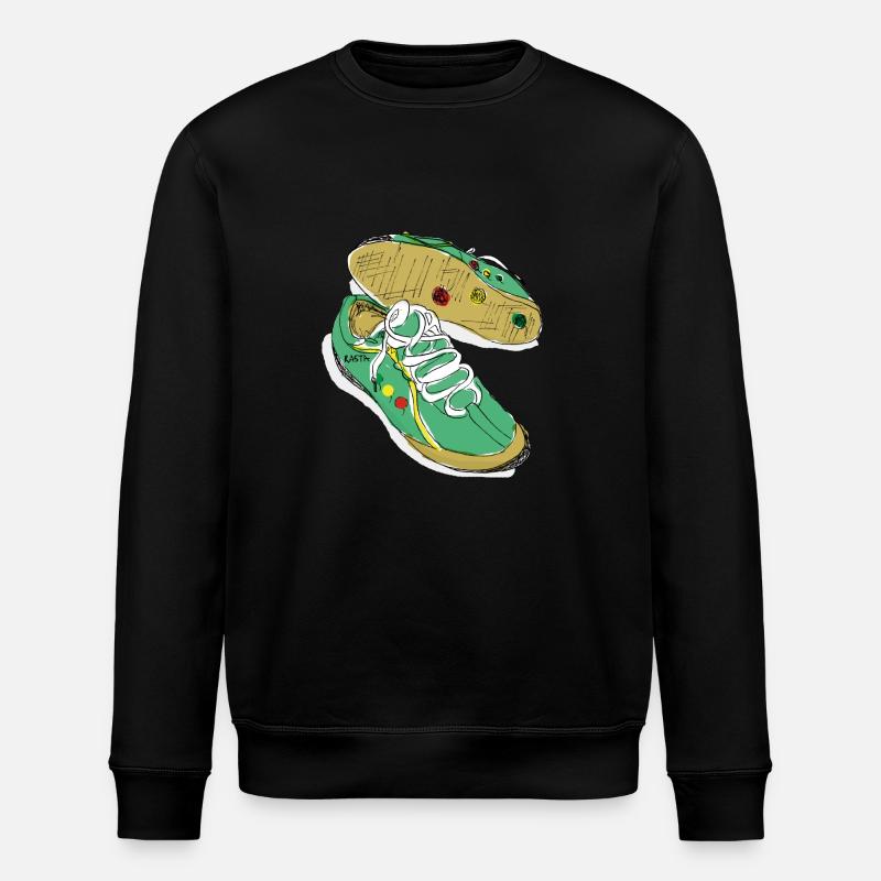 turnschuh RASTA - Stanley/Stella Unisex Bio-Sweatshirt ROLLER - Schwarz