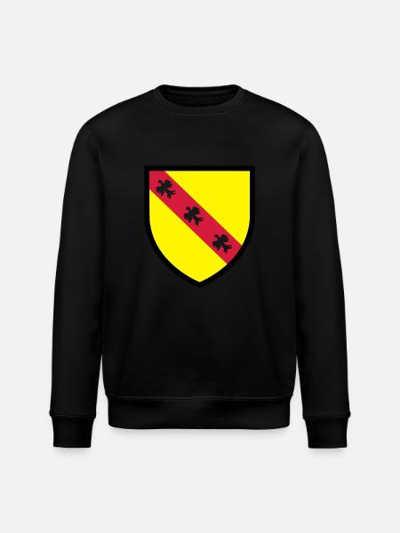 Blason Lorraine (T) - Sweat bio ROLLER Stanley/Stella Unisexe - noir