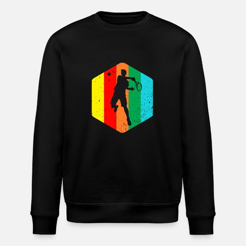 Tennis - Stanley/Stella Unisex Bio-Sweatshirt ROLLER - Schwarz
