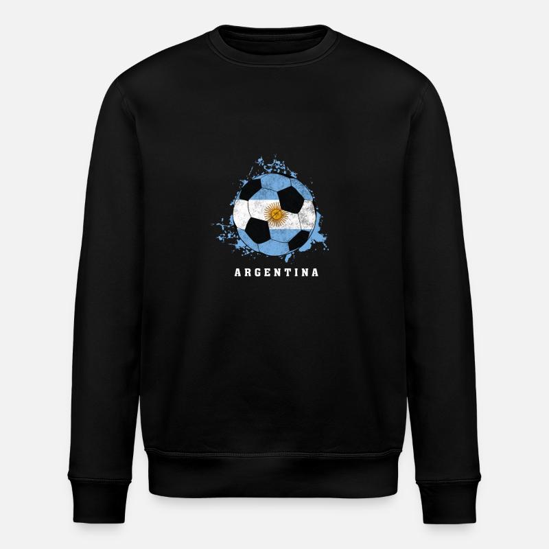  de l'Argentine - Sweat bio ROLLER Stanley/Stella Unisexe - noir