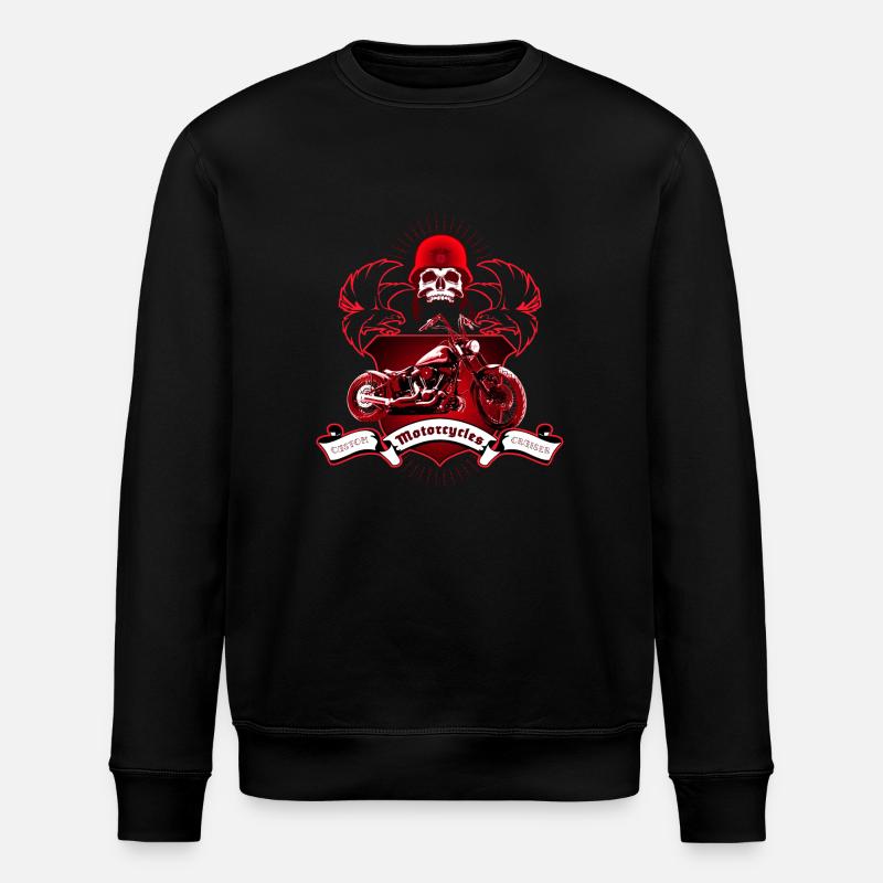 La moto - Sweat bio ROLLER Stanley/Stella Unisexe - noir