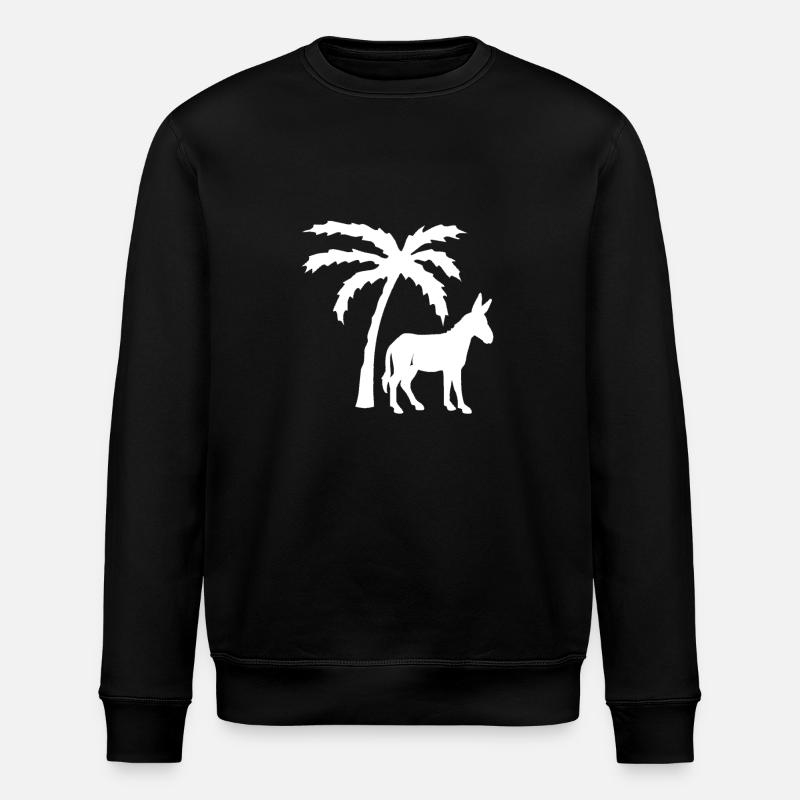 Âne - Sweat bio ROLLER Stanley/Stella Unisexe - noir