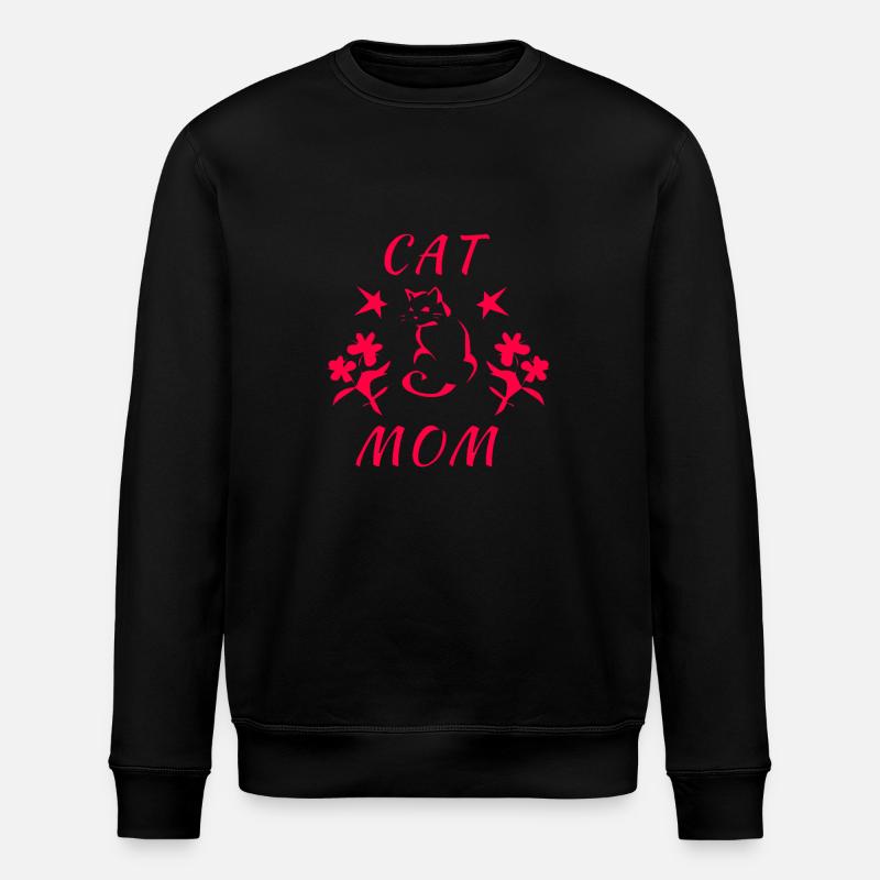 Cat Mom - Sweat bio ROLLER Stanley/Stella Unisexe - noir