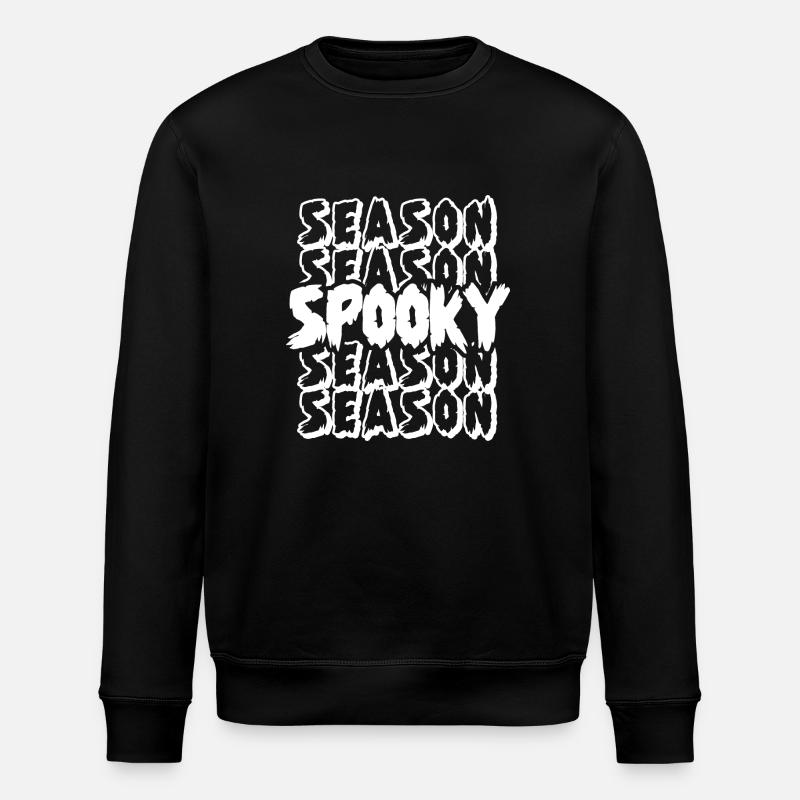 Saison Blanc effrayant - Sweat bio ROLLER Stanley/Stella Unisexe - noir