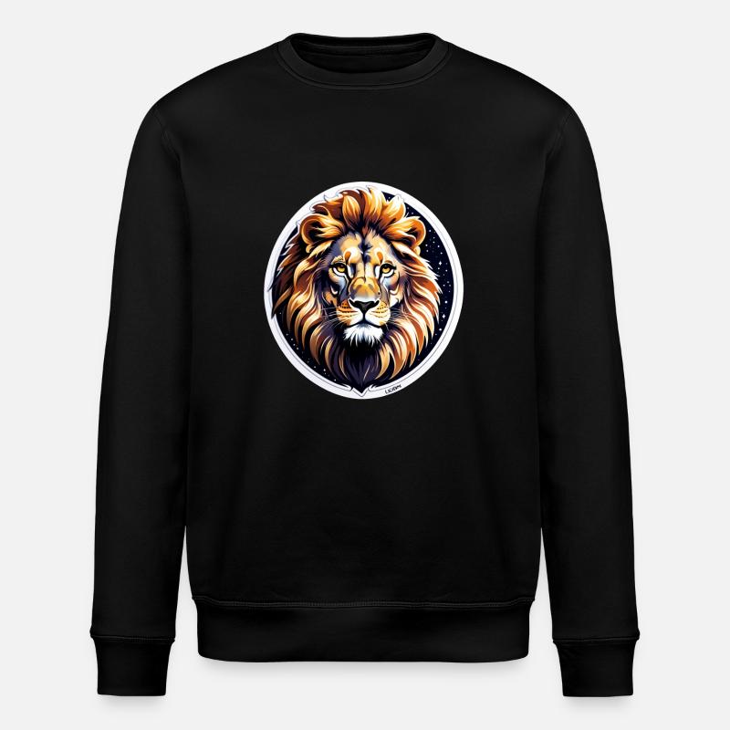 tete de lion - Sweat bio ROLLER Stanley/Stella Unisexe - noir