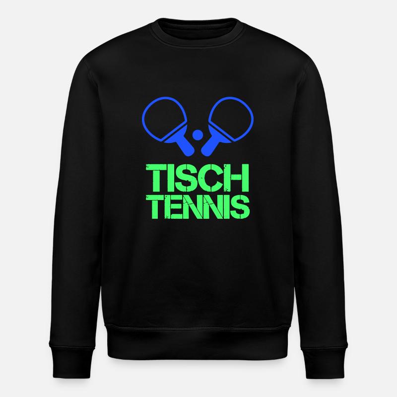Tischtennis - Stanley/Stella Unisex Bio-Sweatshirt ROLLER - Schwarz