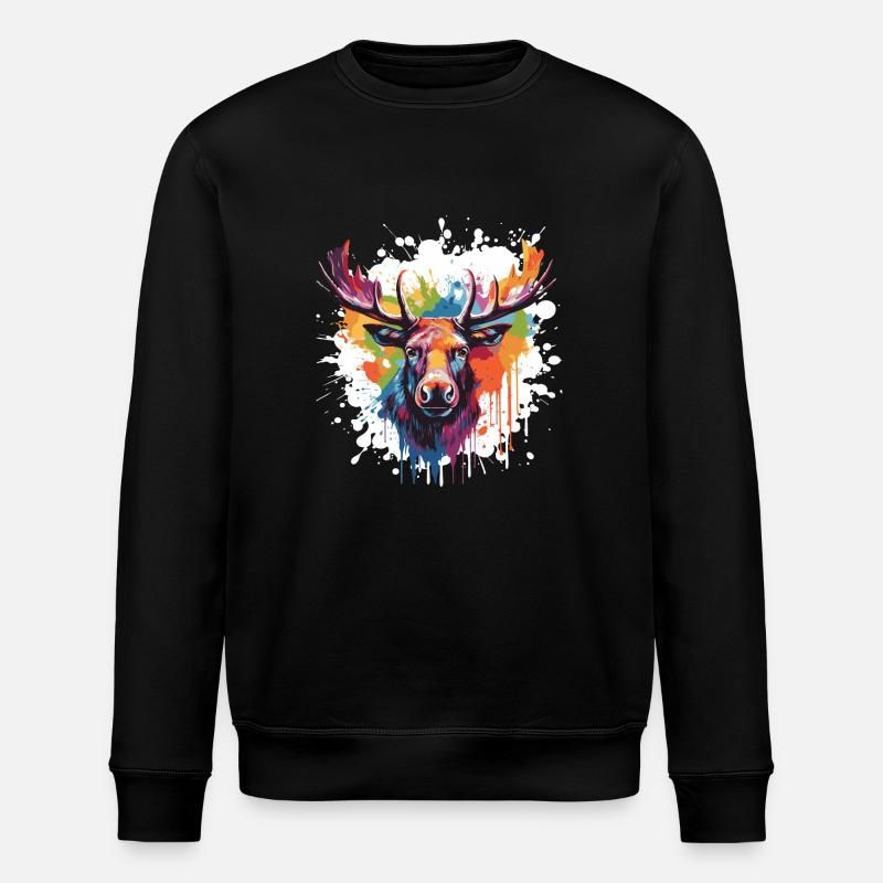 Élan - Sweat bio ROLLER Stanley/Stella Unisexe - noir