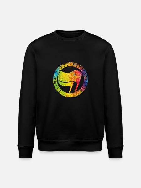 Siamo Tutti Antifascisti - Stanley/Stella ROLLER Unisex Organic Sweatshirt - black