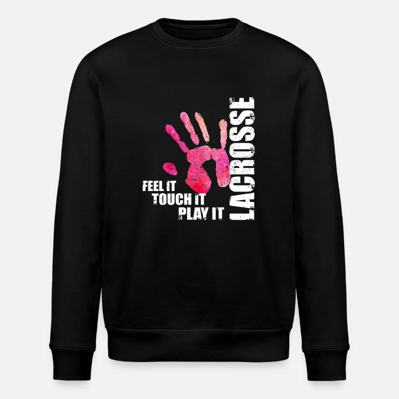 Crosse Sentez-le Touchez-le Jouez-le - Sweat bio ROLLER Stanley/Stella Unisexe - noir