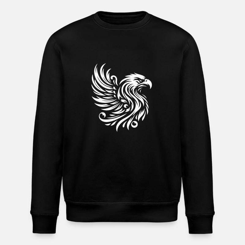 Dominant Eagle - Stanley/Stella ROLLER Unisex Organic Sweatshirt - black