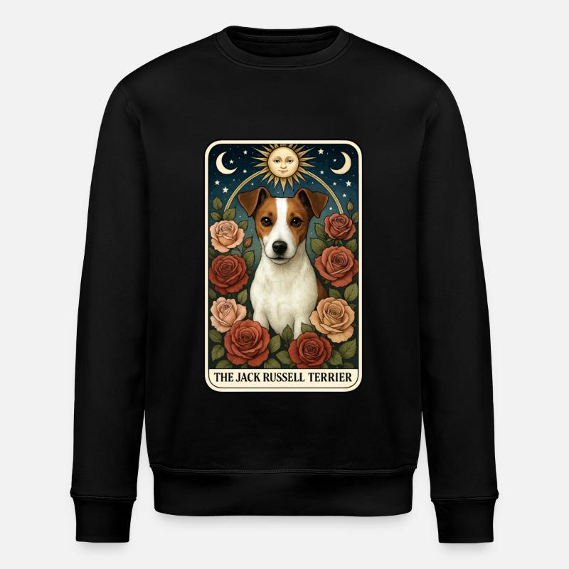 Jack Russell Terrier - Stanley/Stella Unisex Bio-Sweatshirt ROLLER - Schwarz