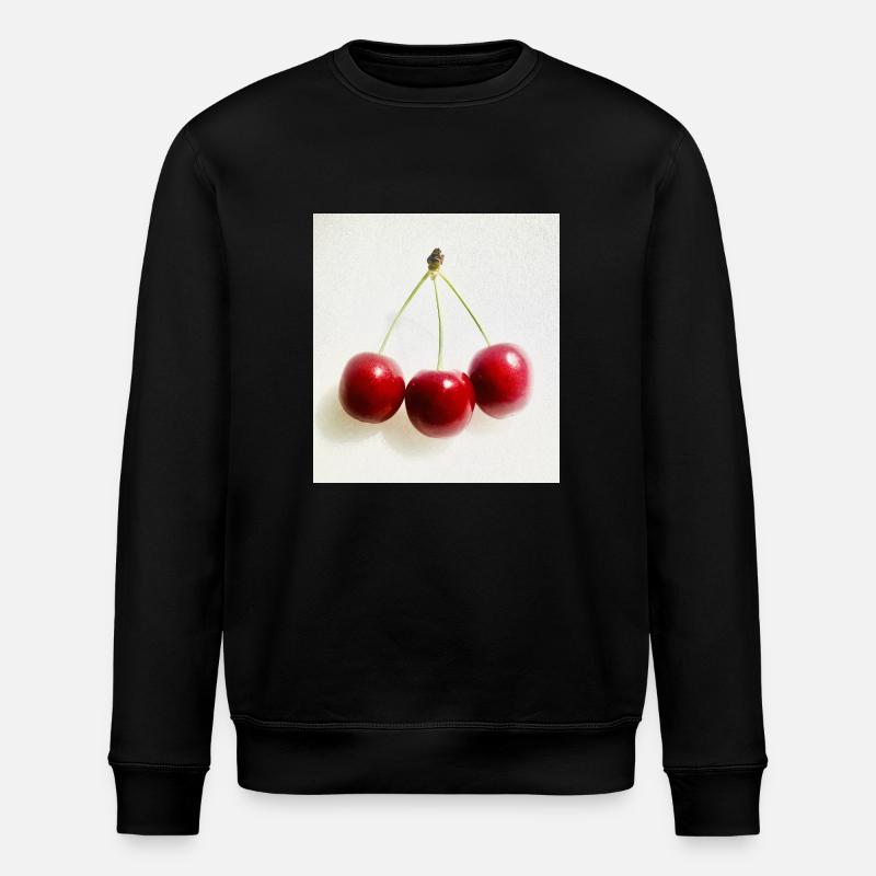 Cherry - Stanley/Stella ROLLER Unisex Organic Sweatshirt - black