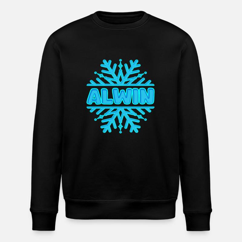 Alwin Alwin - Stanley/Stella ROLLER Unisex Organic Sweatshirt - black