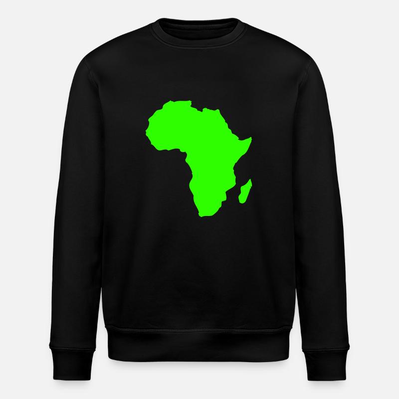L'Afrique, le continent, l'Europe, l'Asie, - Sweat bio ROLLER Stanley/Stella Unisexe - noir
