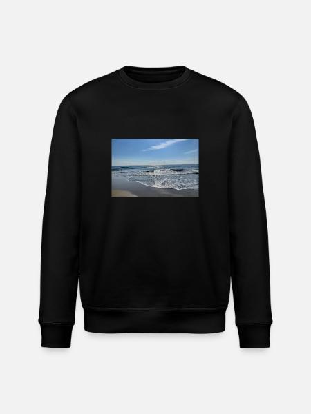 Wellen - Stanley/Stella Unisex Bio-Sweatshirt ROLLER - Schwarz