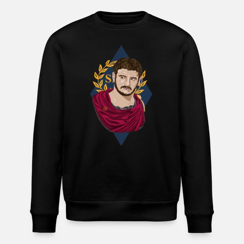 Empereur Caracalla - Sweat bio ROLLER Stanley/Stella Unisexe - noir