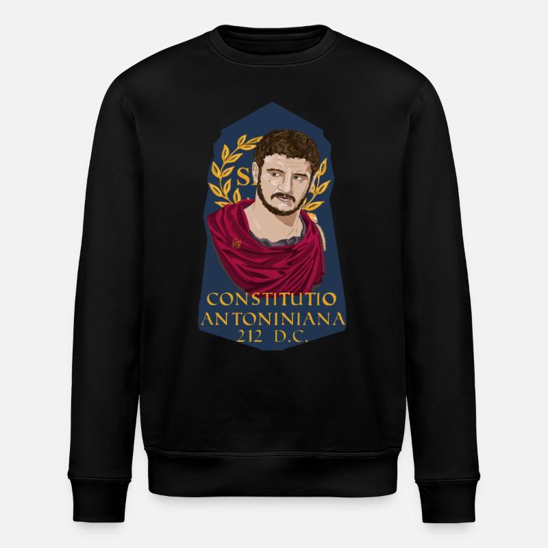 Edikt von Caracalla - Stanley/Stella Unisex Bio-Sweatshirt ROLLER - Schwarz