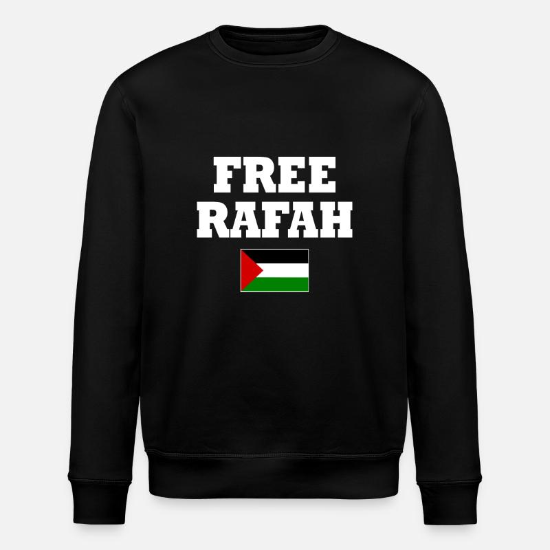 Free rafah - Sweat bio ROLLER Stanley/Stella Unisexe - noir