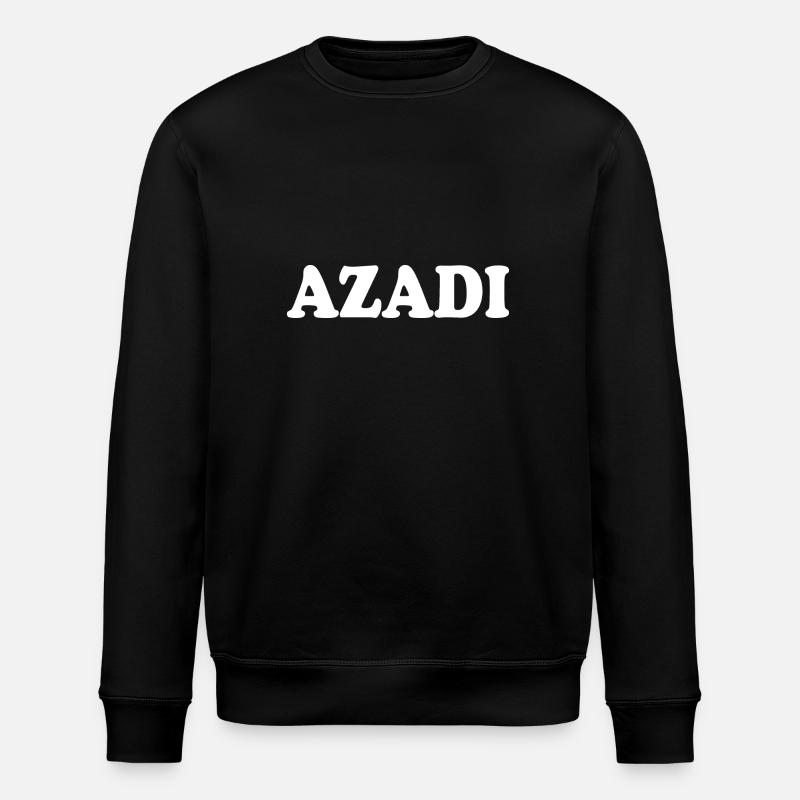 Azadi - Stanley/Stella Unisex Bio-Sweatshirt ROLLER - Schwarz