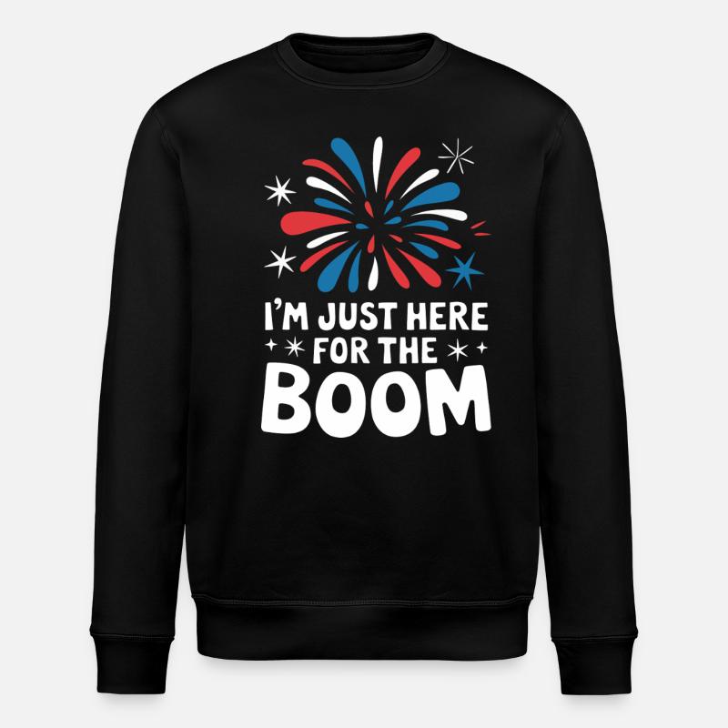 Pyrotechniker Feuerwerk Pyrotechnik - Stanley/Stella Unisex Bio-Sweatshirt ROLLER - Schwarz