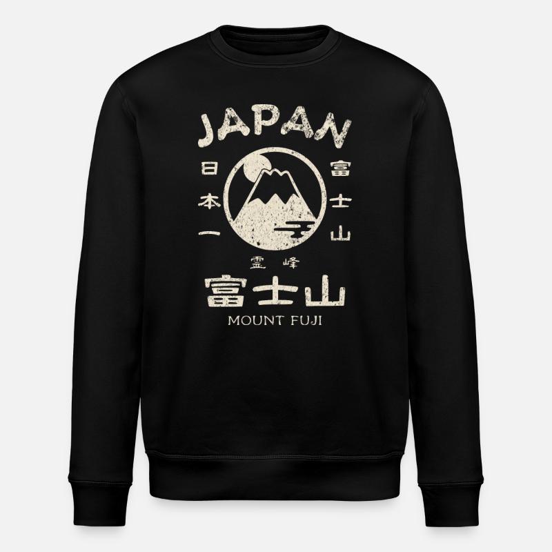 Japan Mount Fuji - Sweat bio ROLLER Stanley/Stella Unisexe - noir