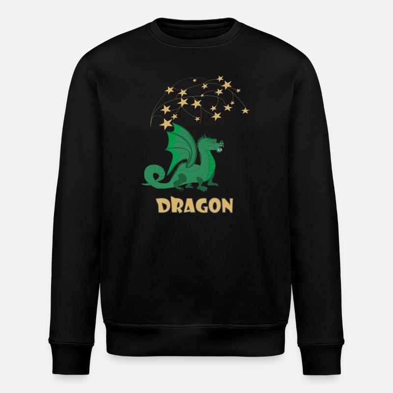 Dragon - Sweat bio ROLLER Stanley/Stella Unisexe - noir