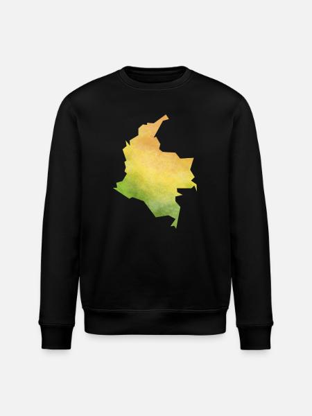 Colombia - Stanley/Stella ROLLER Unisex Organic Sweatshirt - black