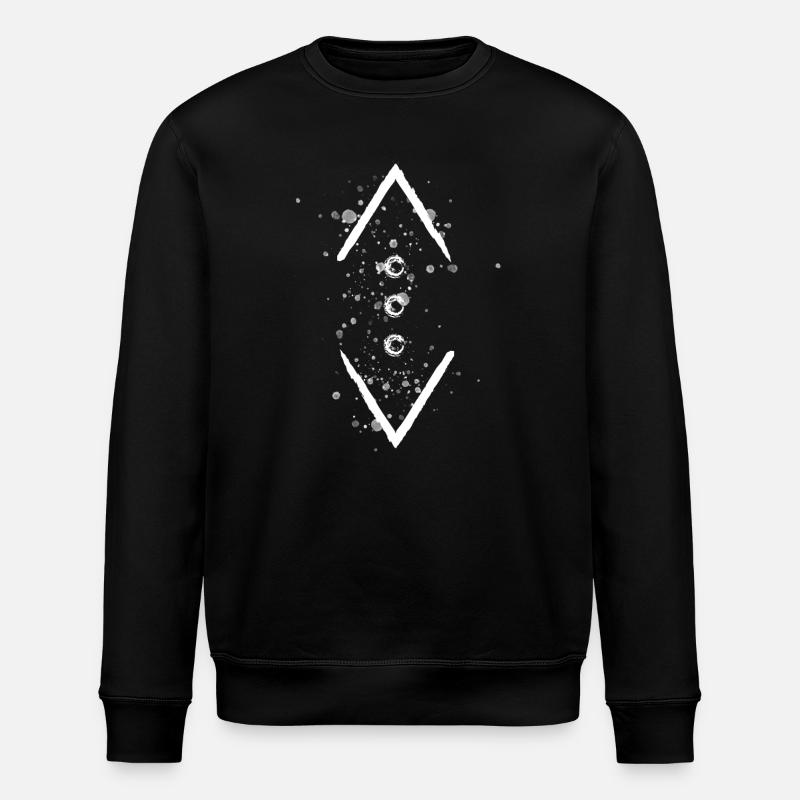 Çukur Symbol Emblem - Stanley/Stella ROLLER Unisex Organic Sweatshirt - black