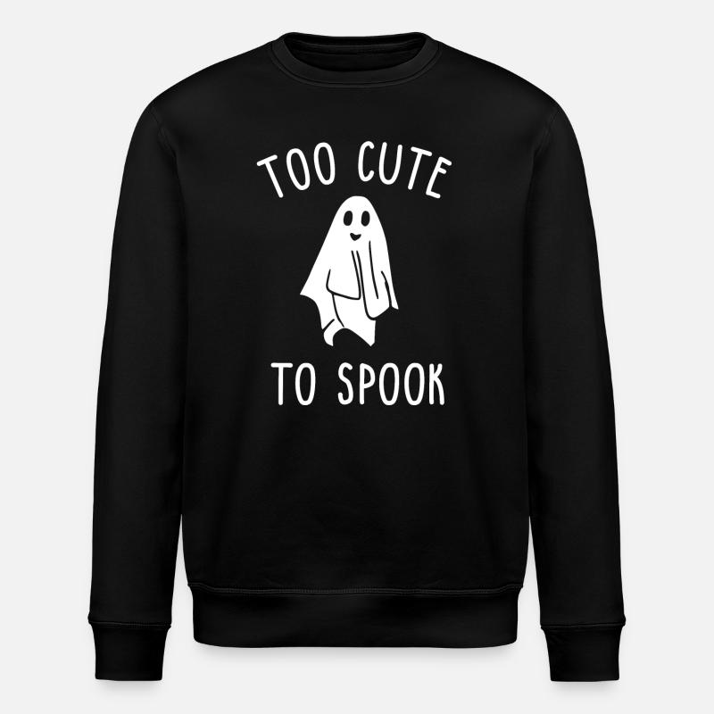 Trop mignon pour effrayer - Sweat bio ROLLER Stanley/Stella Unisexe - noir