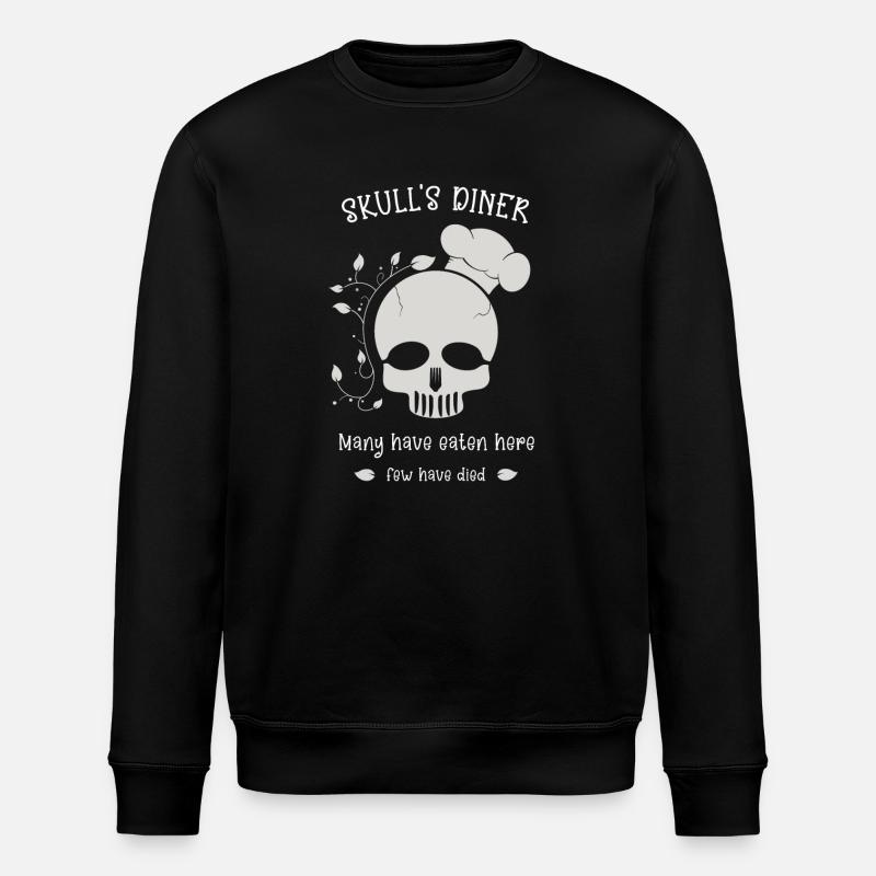 Skull's Diner - Stanley/Stella ROLLER Unisex Organic Sweatshirt - black