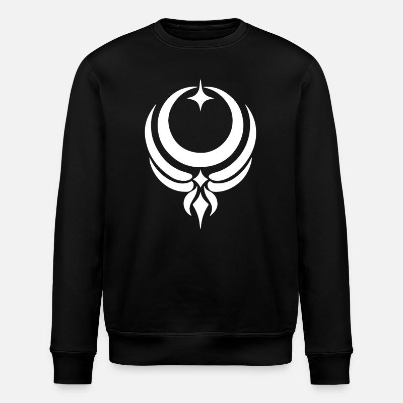 Sila Sagas Logo - Stanley/Stella Unisex Bio-Sweatshirt ROLLER - Schwarz