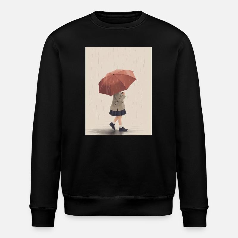 Garde d'Enfant sous Pluie - Sweat bio ROLLER Stanley/Stella Unisexe - noir