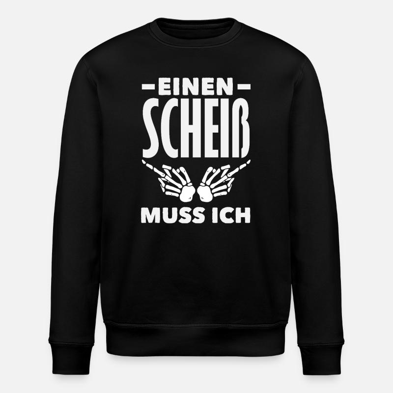 N merde je dois – majeur - Sweat bio ROLLER Stanley/Stella Unisexe - noir