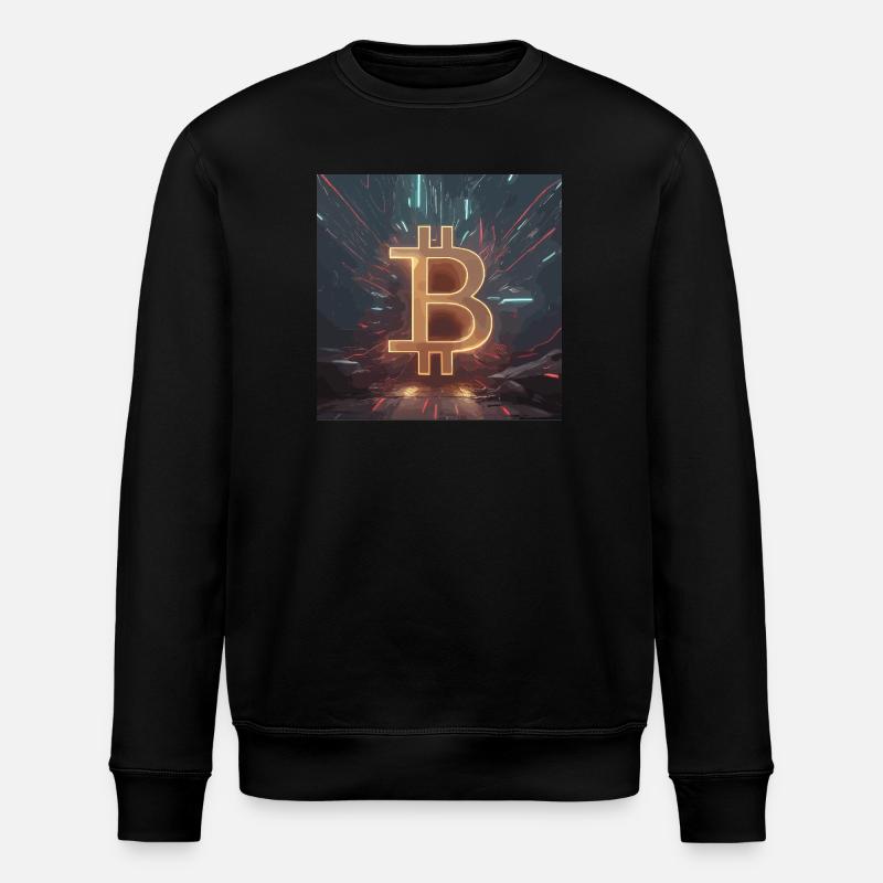 Bitcoin Power Development – Dynamic Energy - Stanley/Stella ROLLER Unisex Organic Sweatshirt - black