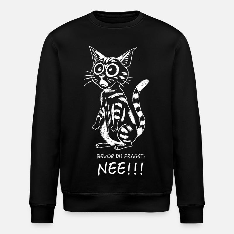 Before you ask... - Stanley/Stella ROLLER Unisex Organic Sweatshirt - black