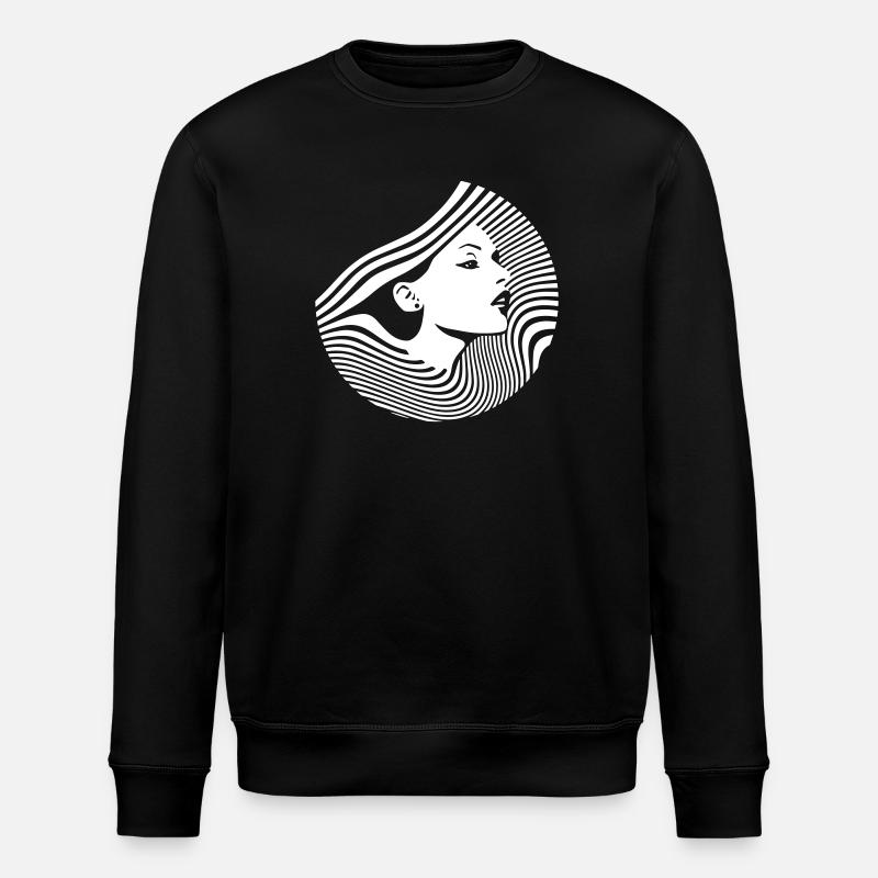 Goddess - Stanley/Stella Unisex Bio-Sweatshirt ROLLER - Schwarz