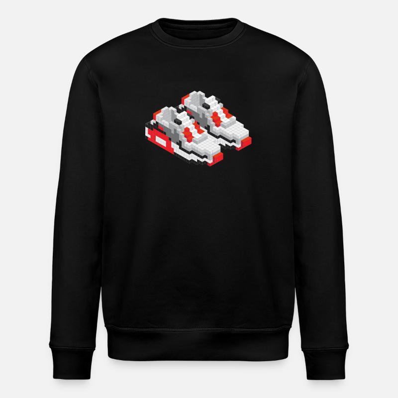 PIXEL AIR MAX - Sweat bio ROLLER Stanley/Stella Unisexe - noir