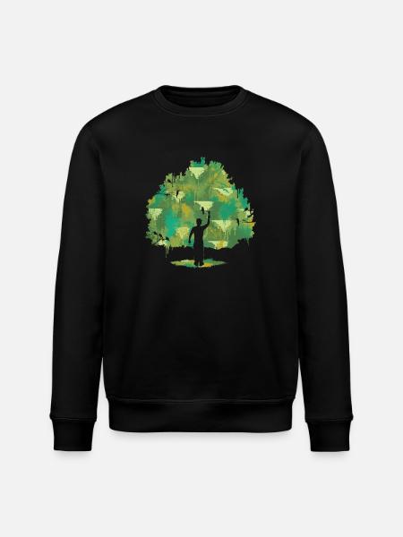 CAMPAGN'art - Sweat bio ROLLER Stanley/Stella Unisexe - noir