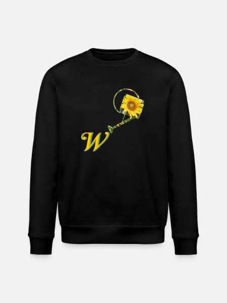 pouring can w - Stanley/Stella ROLLER Unisex Organic Sweatshirt - black