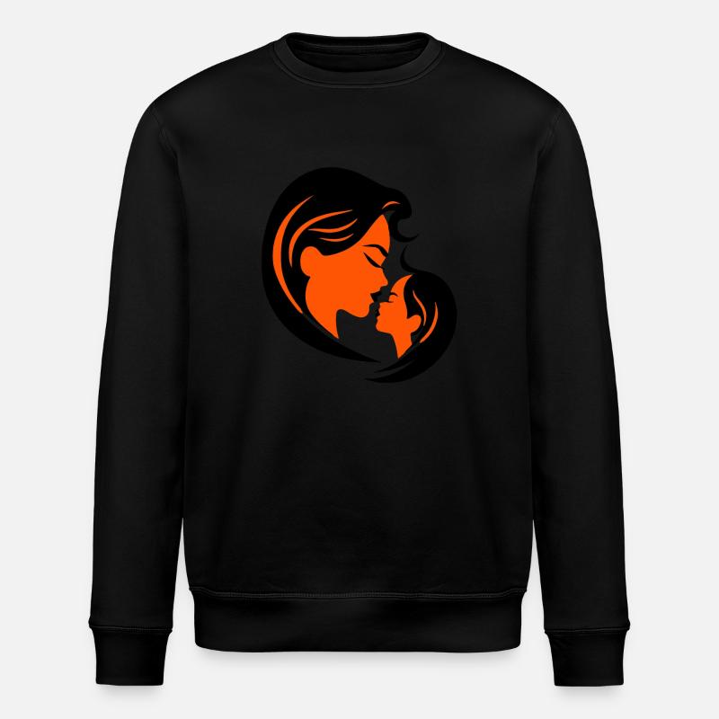 Fête des Mères Amour - Sweat bio ROLLER Stanley/Stella Unisexe - noir