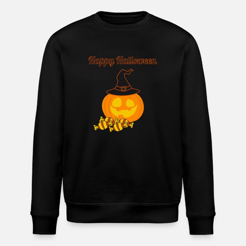 Joyeux halloween - Sweat bio ROLLER Stanley/Stella Unisexe - noir