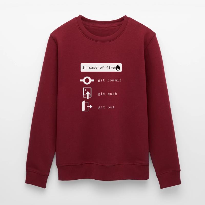 Programmierer, Developer, Informatiker, Entwickler Stanley/Stella Unisex Bio-Sweatshirt ROLLER
